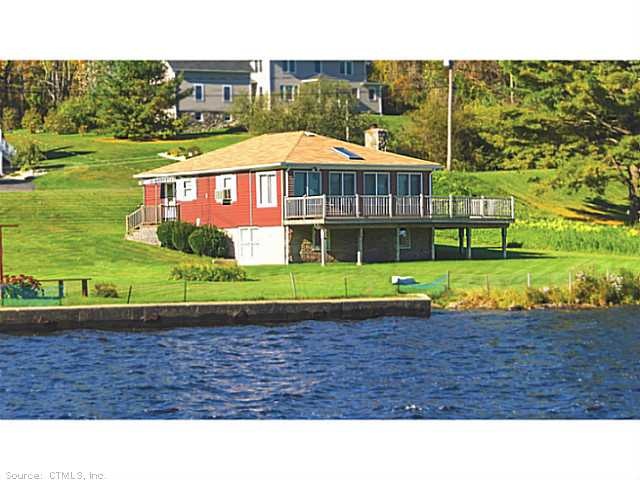 Exterior Front. Waterfront on Tyler Lake