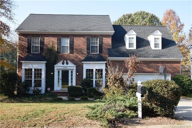 Great brick-front home on cul-de-sac street.
