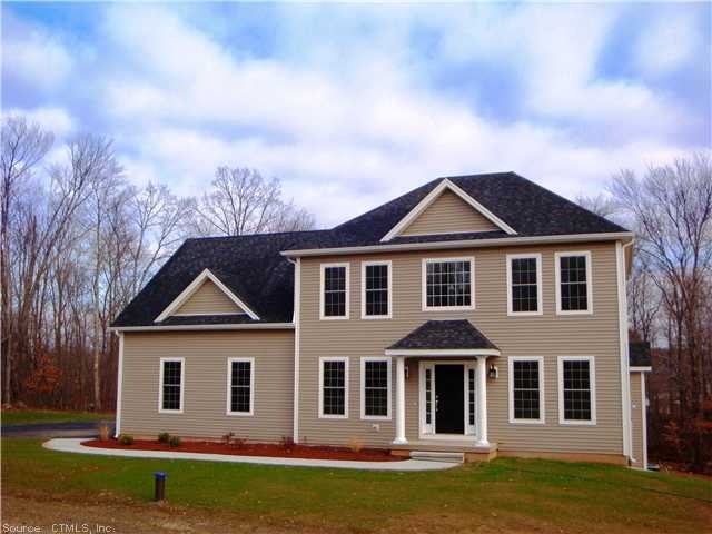 Exterior Front. all photos are from builder portfo