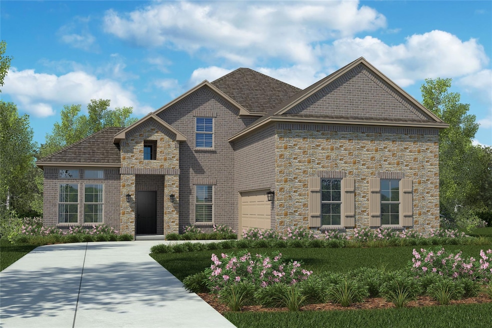 D.R. Horton's Valley Spring floorplan - elevation 
