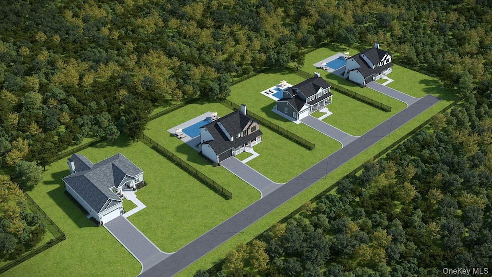 View of property location with a forest