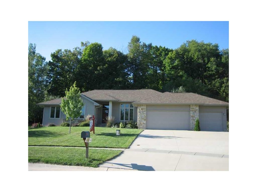 Front Exterior. Beautiful custom built ranch on a 