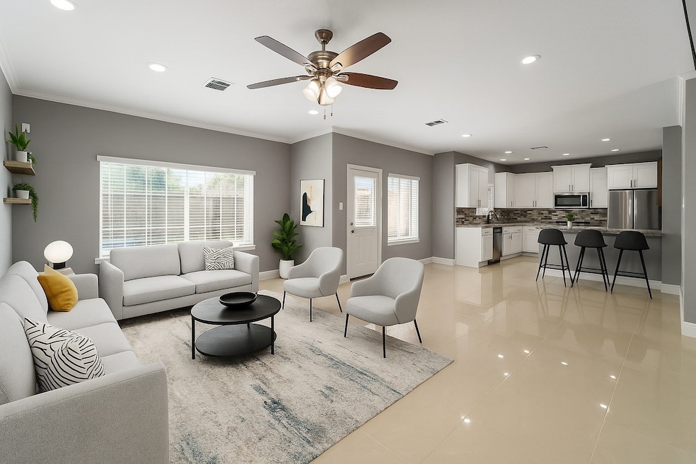 Welcome to 14619 Sanour Dr
A bright, open home in