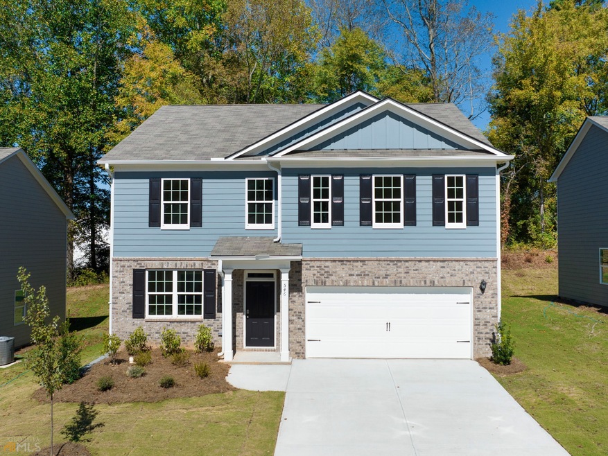 The Hanover Elevation E at Walnut Grove in Penderg
