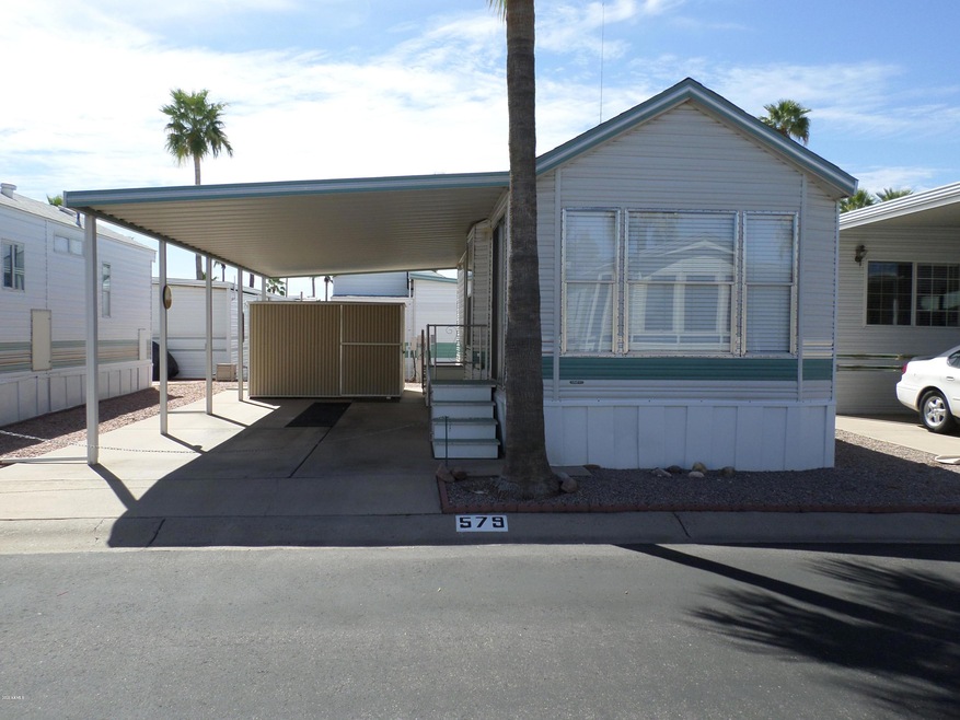 FRONT VIEW OF PARK MODEL