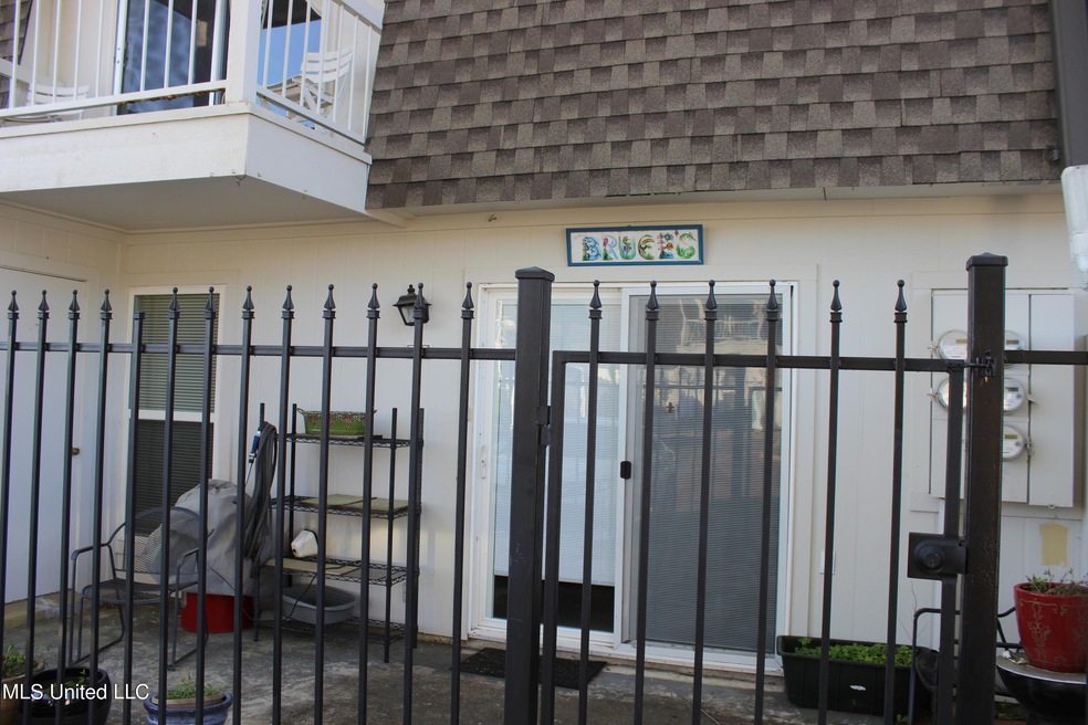 Large porch with water views