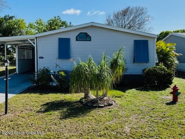 front of home