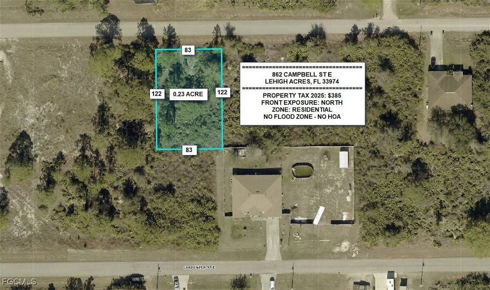 862 Campbell St E, Lehigh Acres, FL 33974 - photo 1