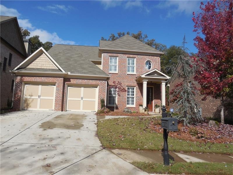 3 sided brick home with all the bells and whistles
