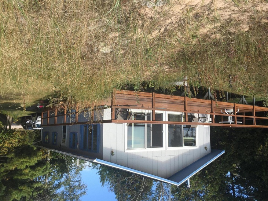 Lake Side of Home
