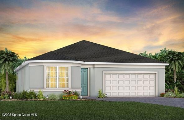 Exterior Design. Artistic rendering for