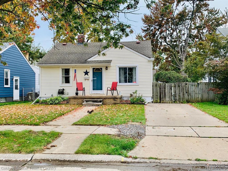 Front of home.