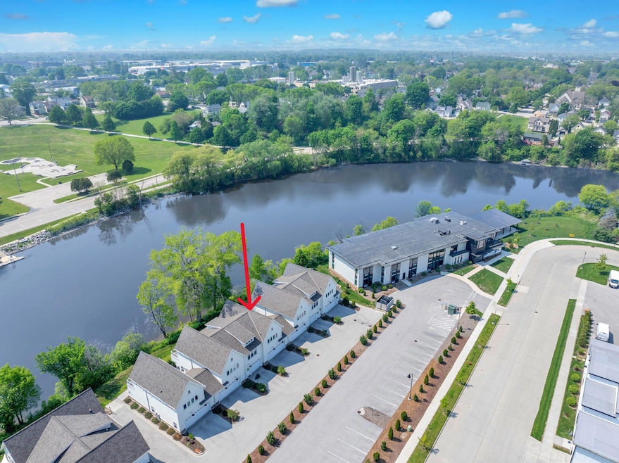 Overhead View - Sheboygan River