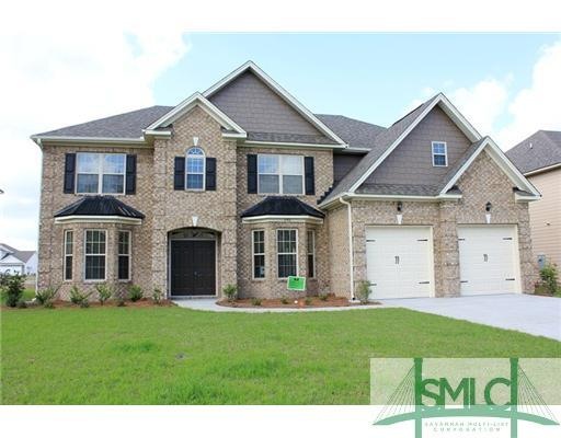 Exterior Front. Same Plan Built on Different Lot