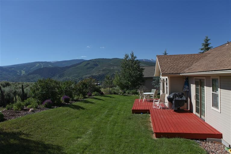 This shot is of part of the Back Yard of