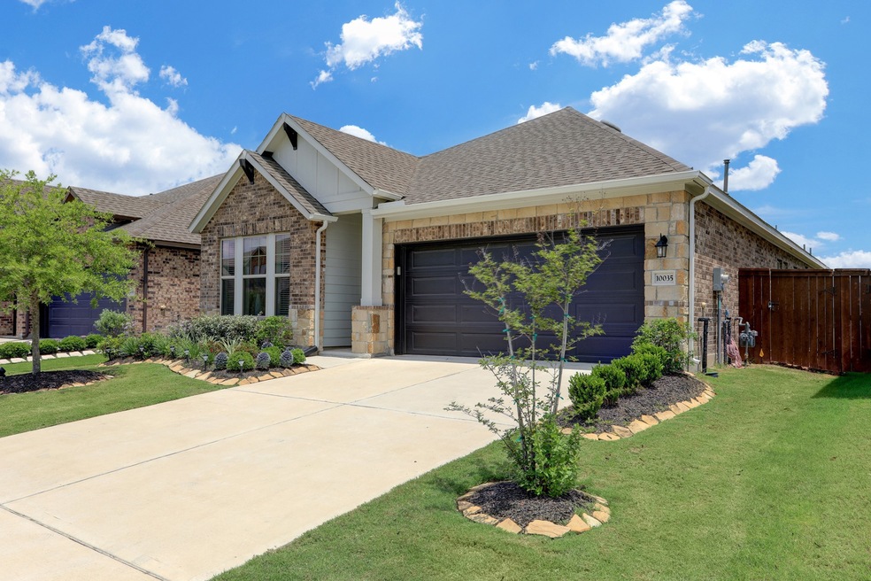 Beautifully landscaped.