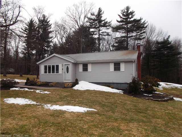 Exterior Front. Front view of the home featuring v