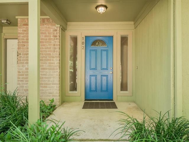 What a cool front entry to your new home at 9009 N