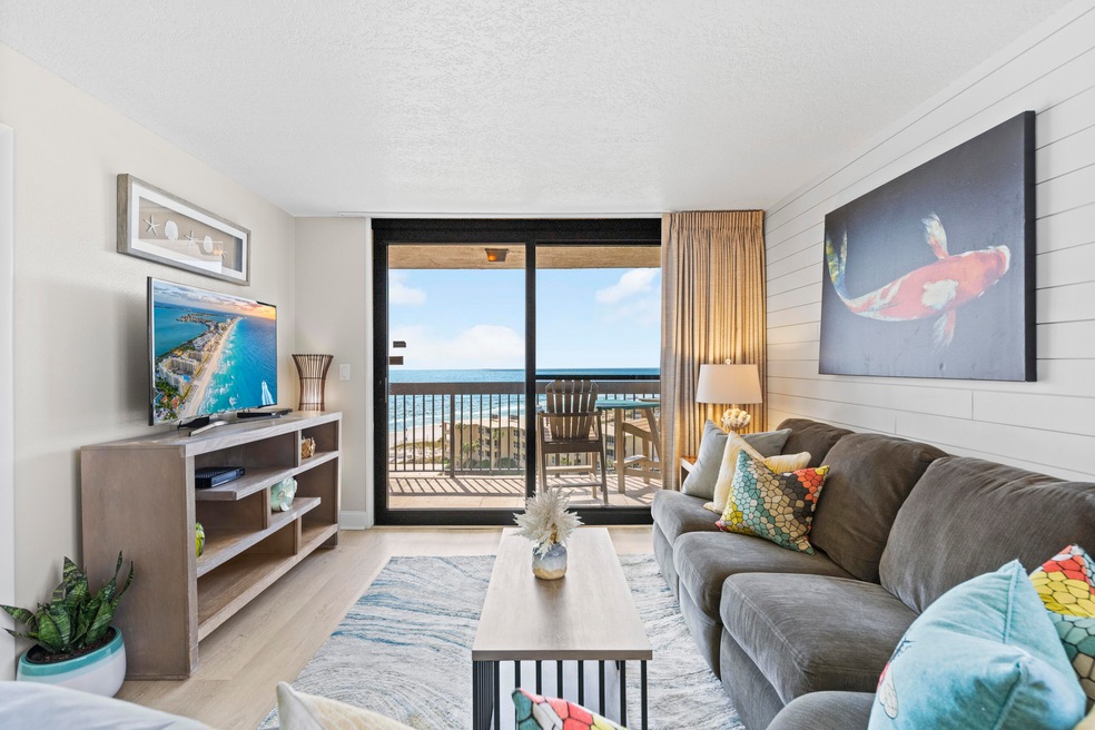 Living room with a VIEW.