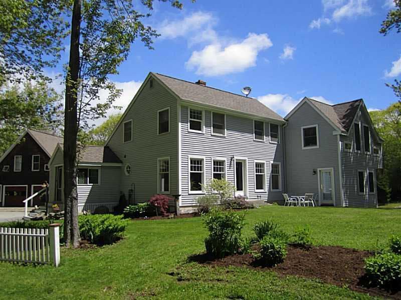 Exterior Front. View from south...