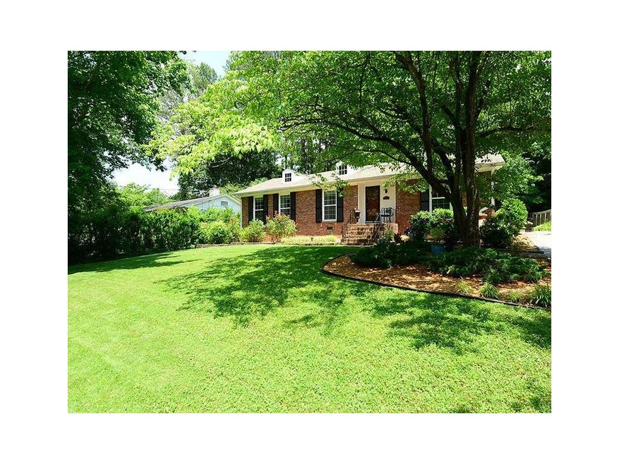 Exterior Front. Beautiful 4 sided brick ranch home