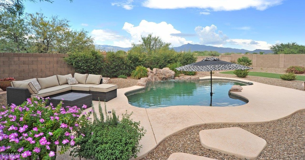 Pool With Waterfall Feature