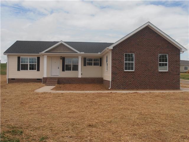 Great front elevation with brick accent on the SIDE entry garage for $160K!!