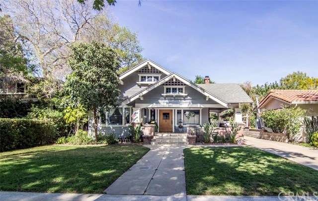 Craftsman style bungalow with charming curb appeal