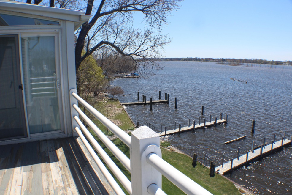 deck sunroom and water