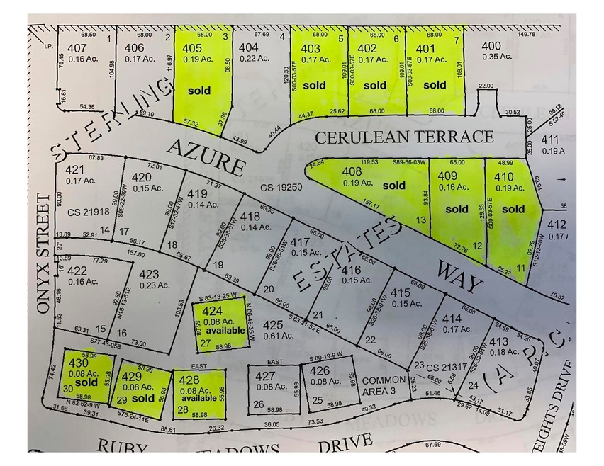 sterling estates map.