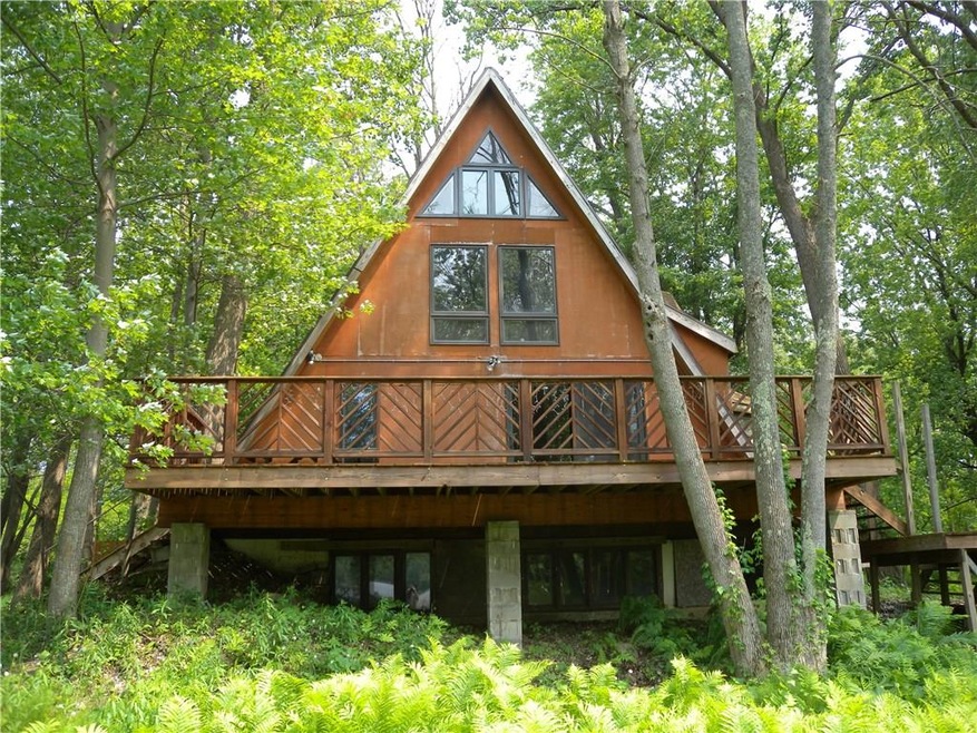 Lake side of house