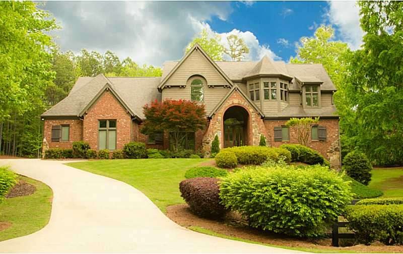 Exterior Front. Impressive Entrance To Property An