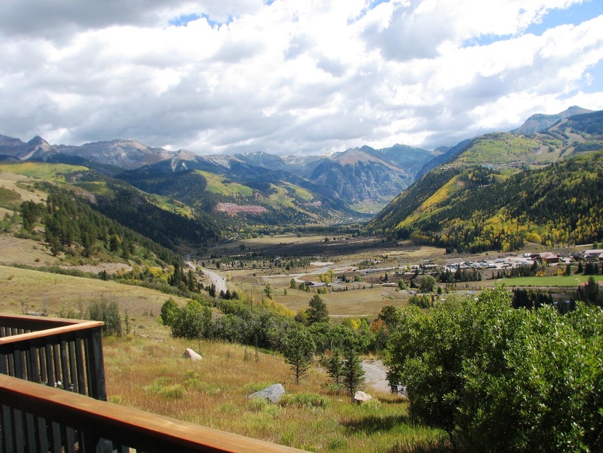Valley View in summer from Deck