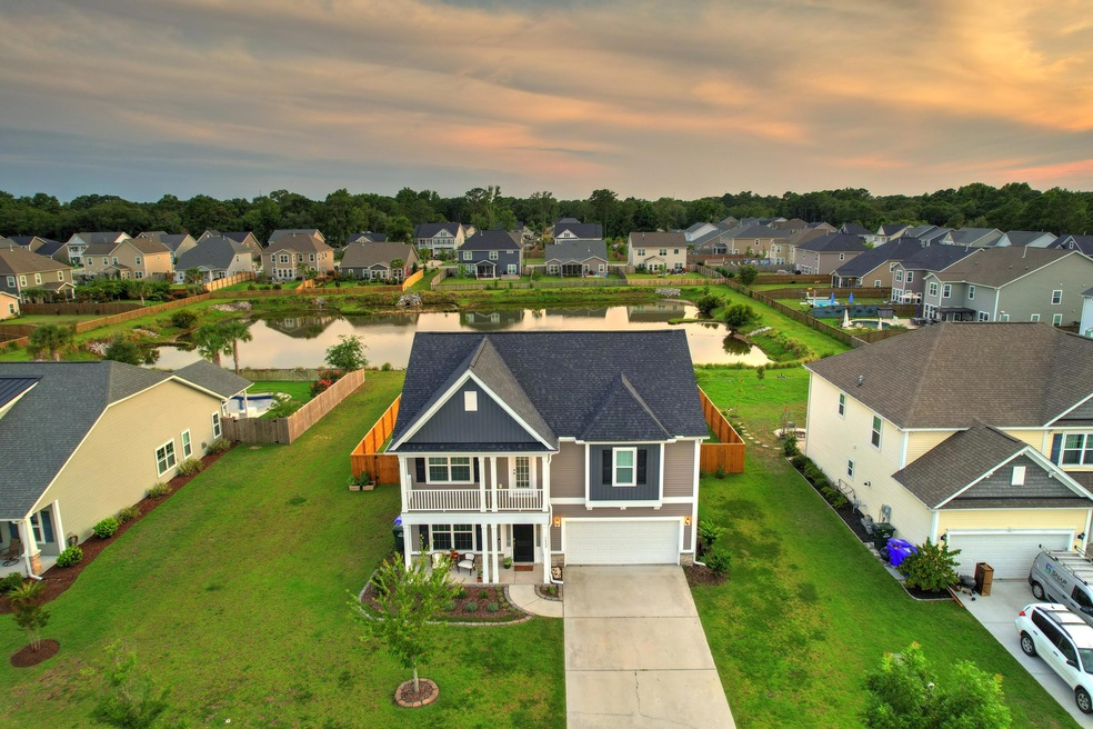 Aerial Sunset Front
