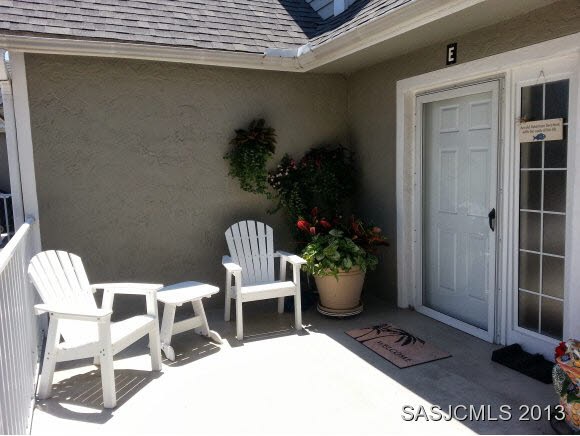 Entry patio/evening seabreeze