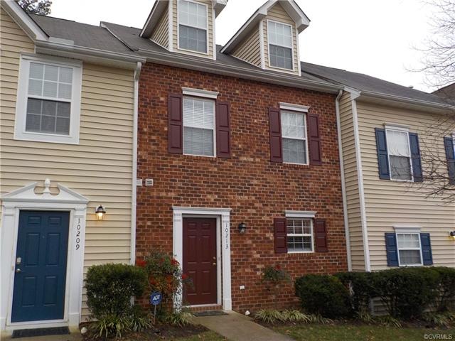 brick front, quiet area