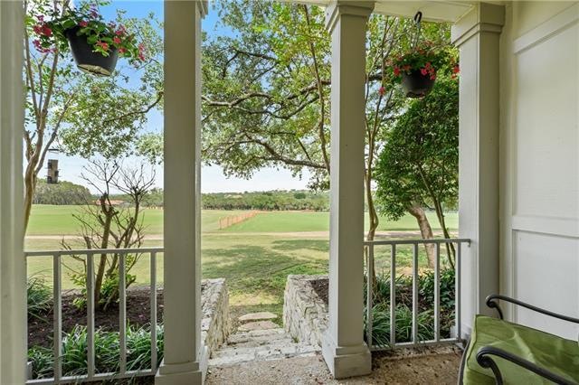 Relax on your covered back porch just steps away a