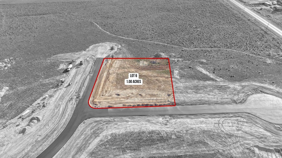 Map / location with property parcel outlined