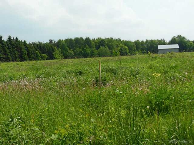 Exterior Front. Stake on lot.