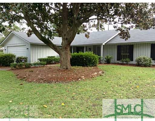 Exterior Front. ESTABLISHED YARD