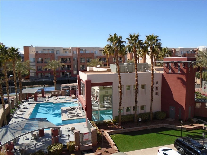 Clubhouse and pool area