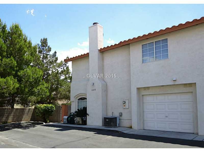 Facade/Exterior Front. 2 Story Townhome with attac