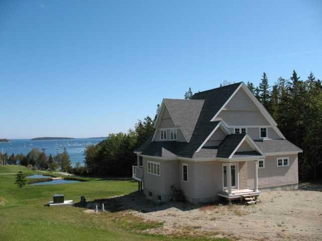 Exterior Back. West/North Elevation