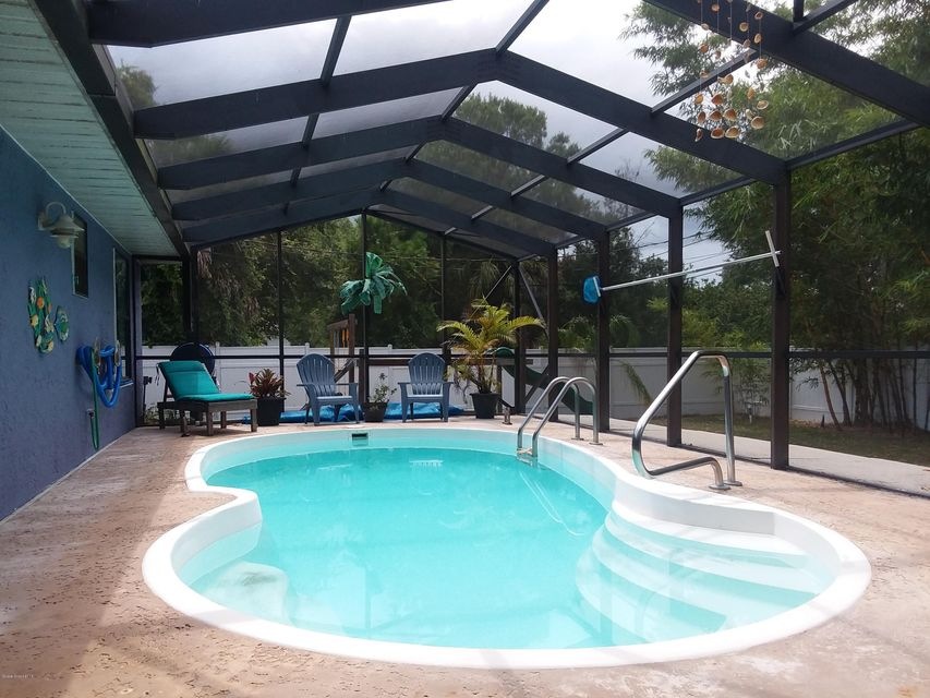 Beautiful pool area