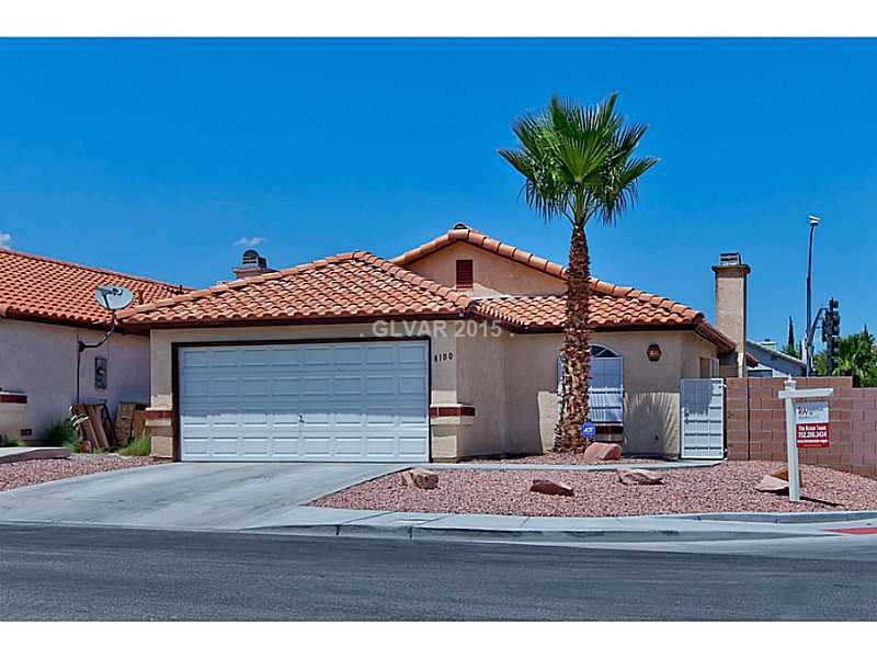 Facade/Exterior Front. 8100 Mount Royal Las Vegas,