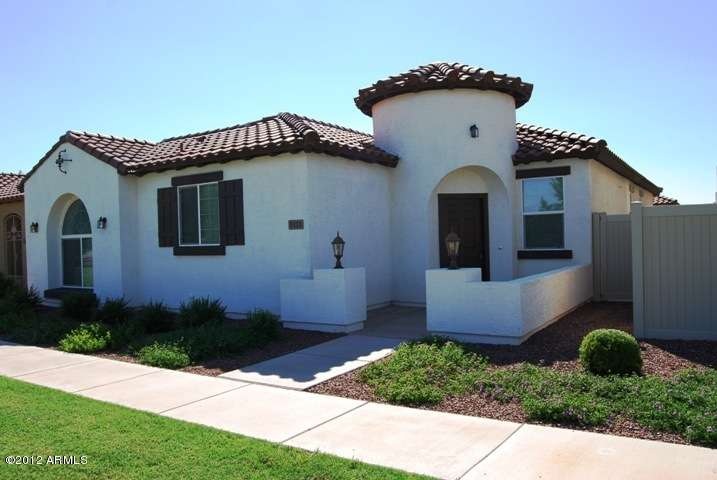 front of home