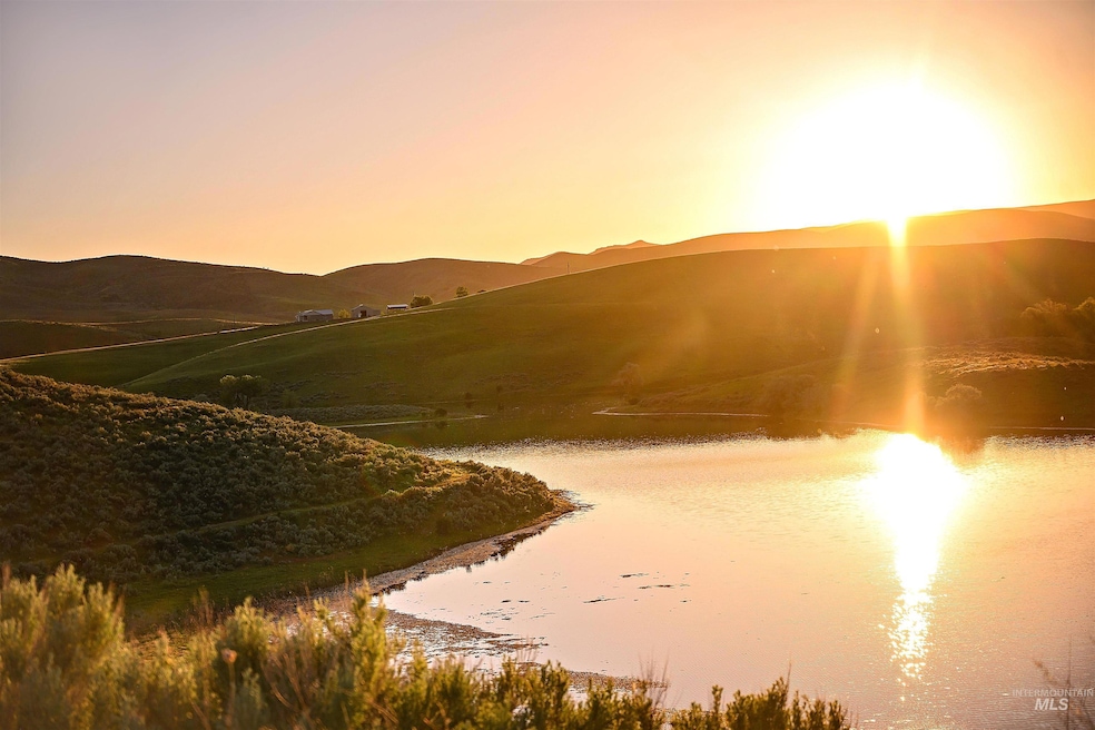 Water view featuring mountains