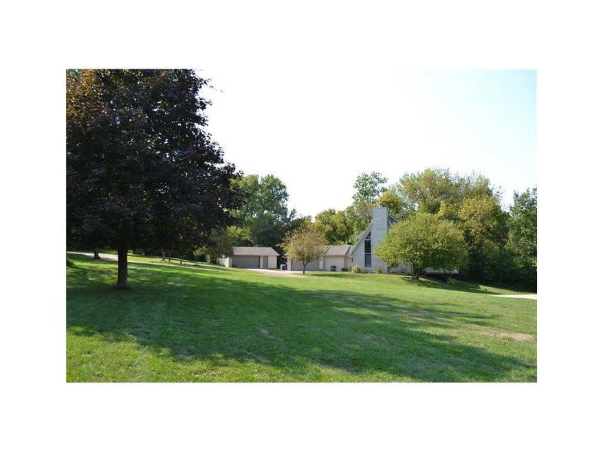 Front Exterior. On 10 acres of land