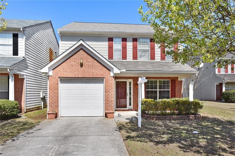 Brick front with hard to find garage
