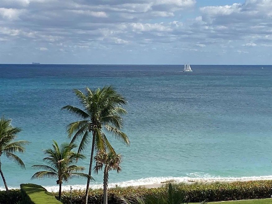 Ocean View from Balcony